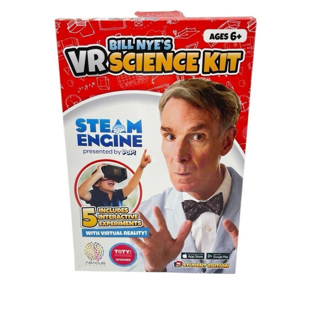 Bill Nye VR Science Kit • Student Edition • NEW • STEM Learning • Ages 6+